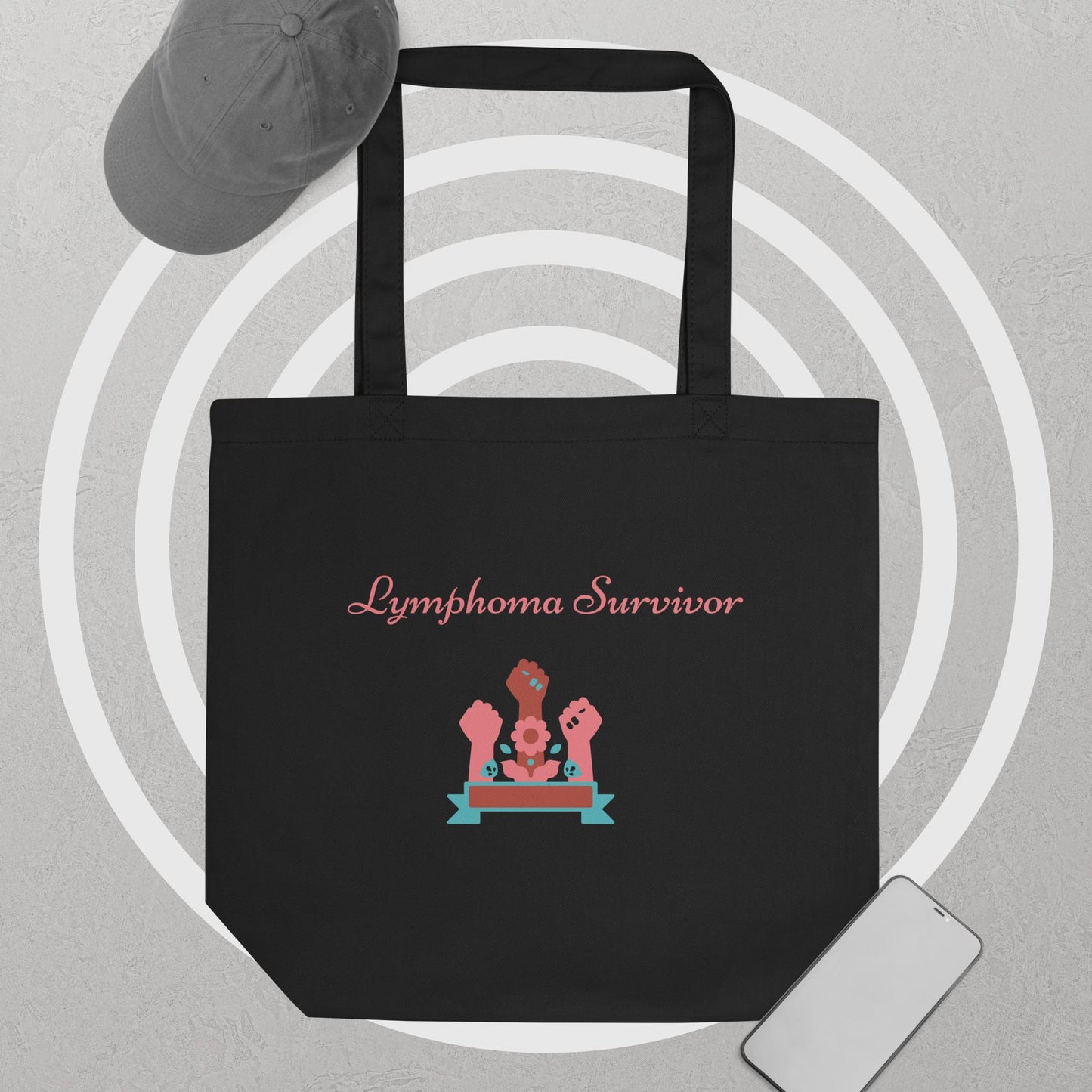 Lymphoma Survivor Eco Tote Bag