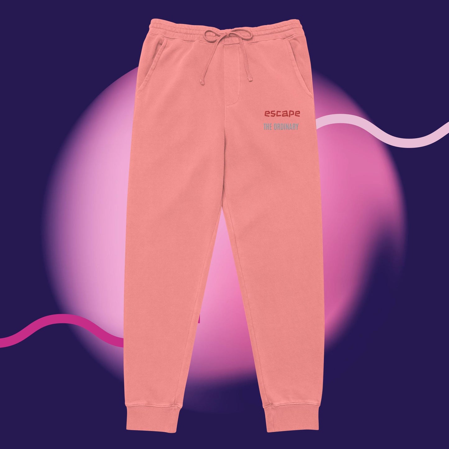 Escape the Ordinary Unisex Pigment-Dyed Sweatpants