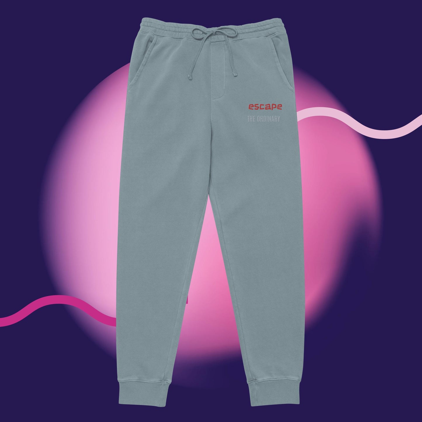 Escape the Ordinary Unisex Pigment-Dyed Sweatpants