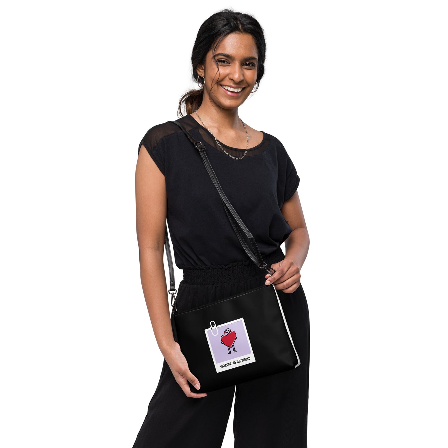 Welcome To the World Crossbody Bag