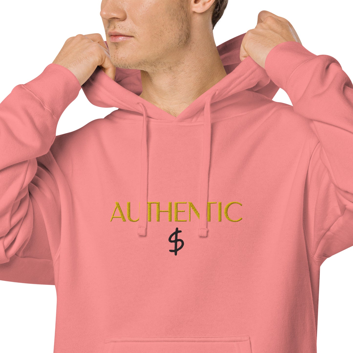 Authentic Unisex Pigment-Dyed Hoodie