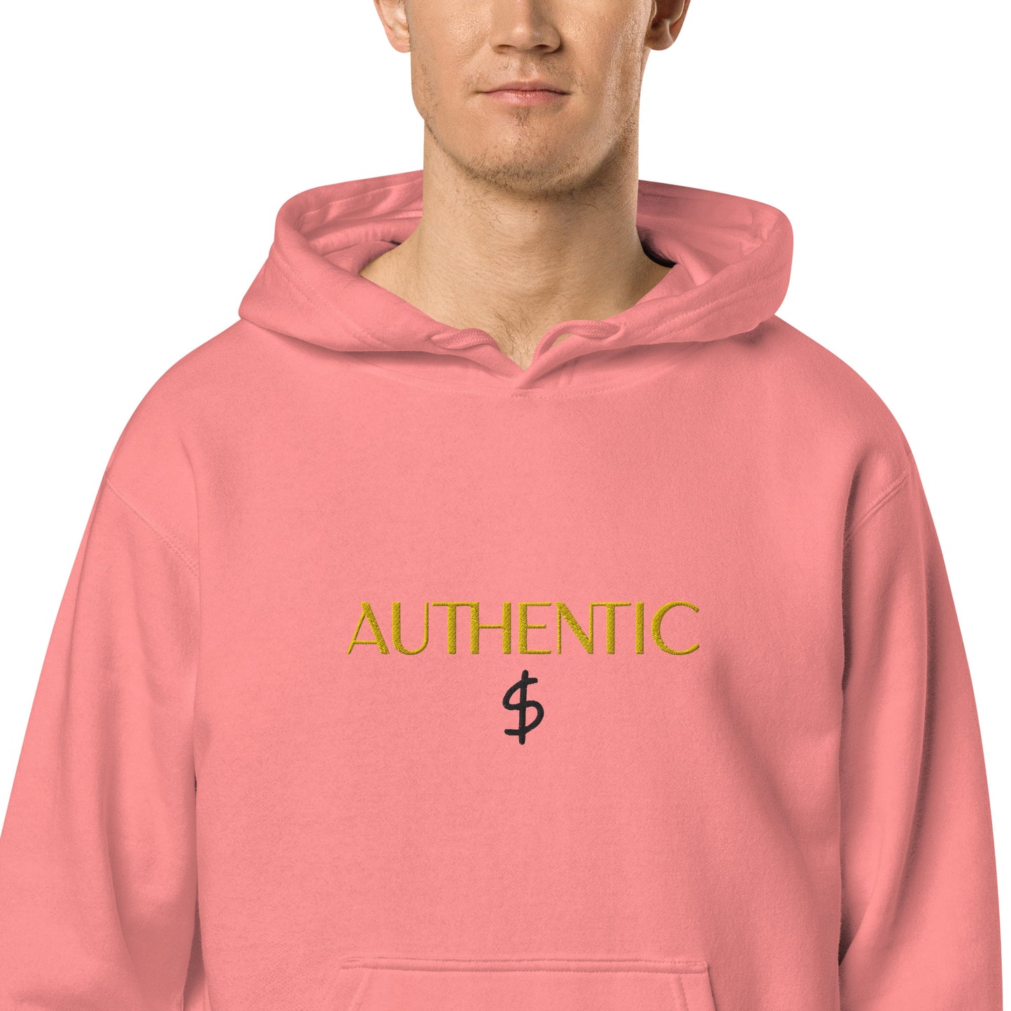 Authentic Unisex Pigment-Dyed Hoodie